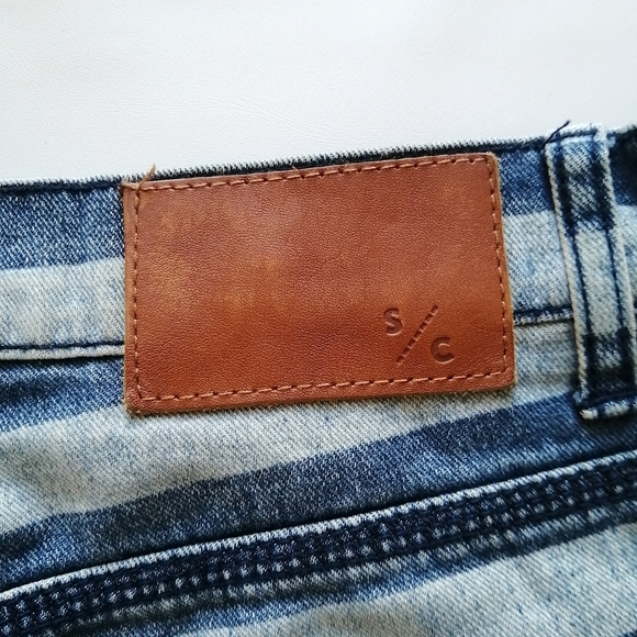 USA Flag Denim Shorts 32 - Picture 4 of 11